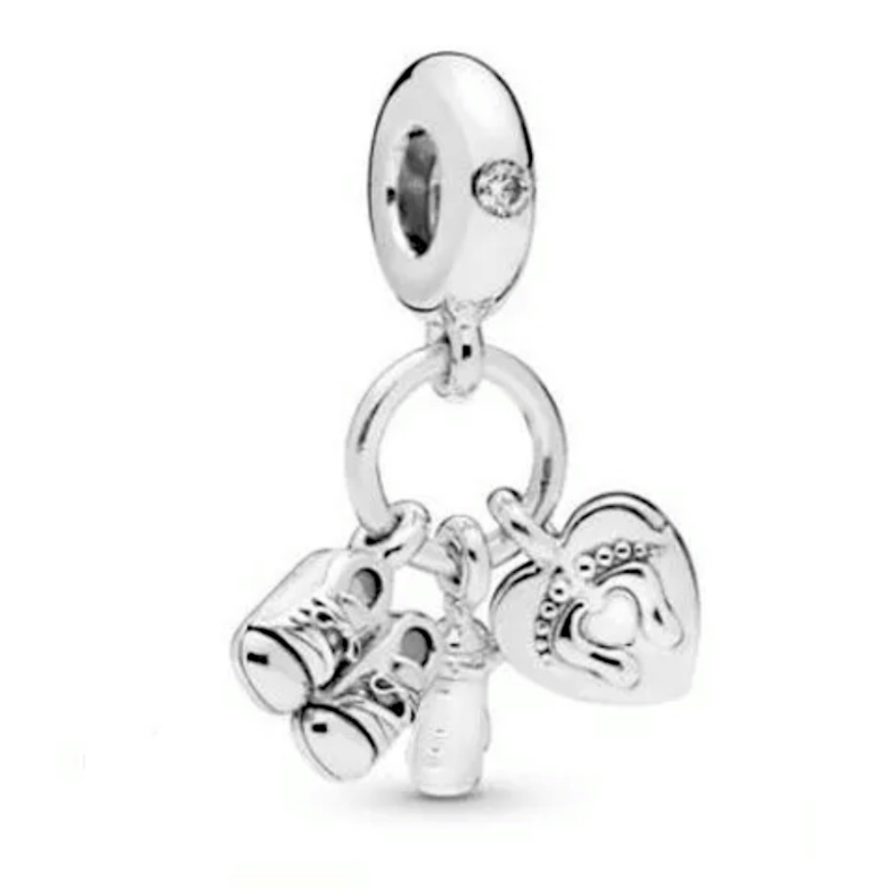 New  925-Charm Bead Fit Necklace Bracelet
